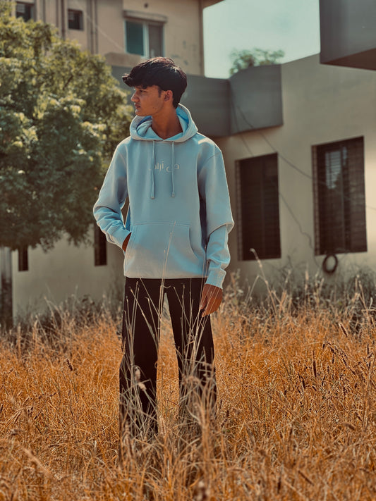 ICE BLUE SOUL PEACE HODDIE