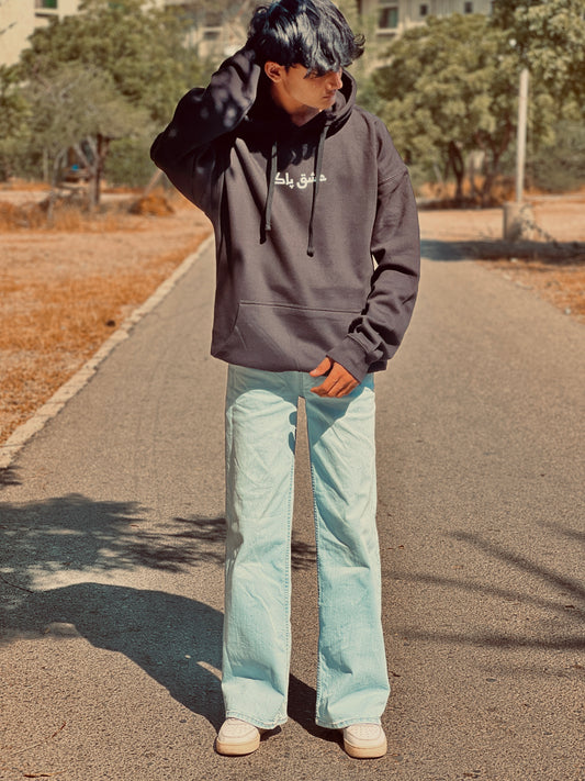 BLACK ISHQ-E-PAAK HOODIE