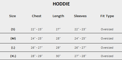 WHITE SCRIBES OVERSIZED HOODIE